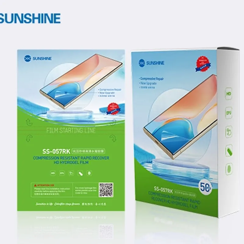 SUNSHINE SS-057RK HD μεμβράνη υδρογέλης με αυτοεπανόρθωση και αντοχή στην πίεση για κινητά έως 7" - 50 τεμ./κουτί SUNSHINE SS-057RK HD μεμβράνη υδρογέλης με αυτοεπανόρθωση και αντοχή στην πίεση για κινητά έως 7" - 50 τεμ./κουτί