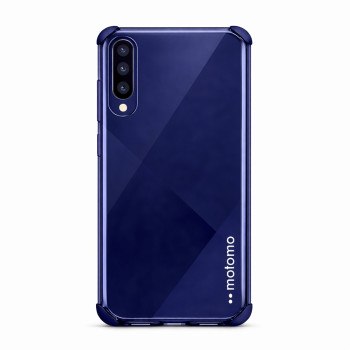 Σκληρή Θήκη Πλάτης Motomo για Samsung Galaxy A30S/A50 - Χρώμα: Σκούρο Μπλέ