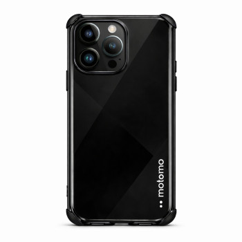 Σκληρή Θήκη Πλάτης Motomo για Iphone 14 Pro - Χρώμα: Μαύρο