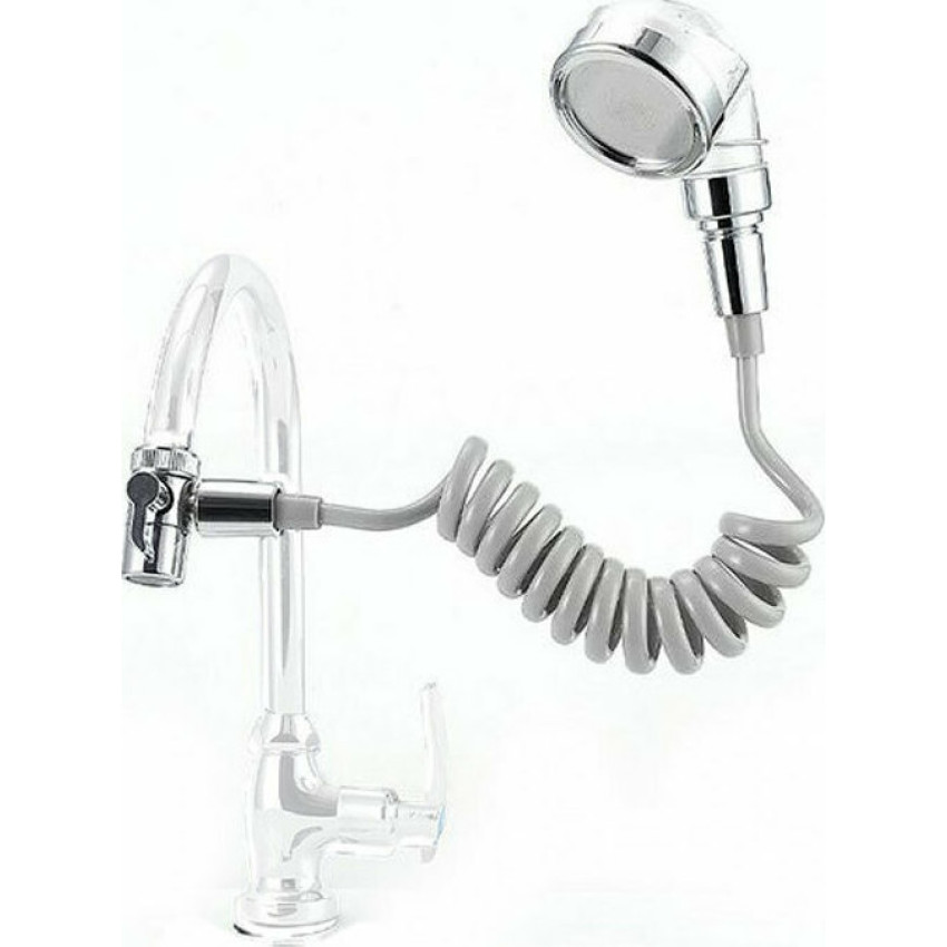 SONGEN Mini Shower για το Μπάνιο 29180 - Χρώμα: Ασημί