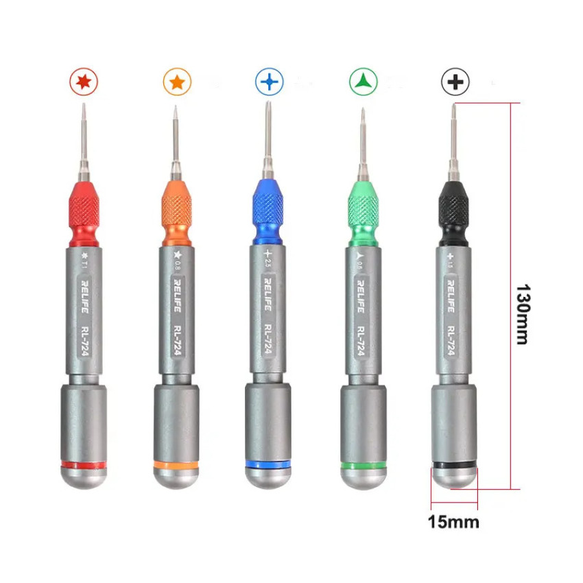 RELIFE RL-724A High Precision Torque Screwdriver 0.6 Tri-Point Tool Phone Rep