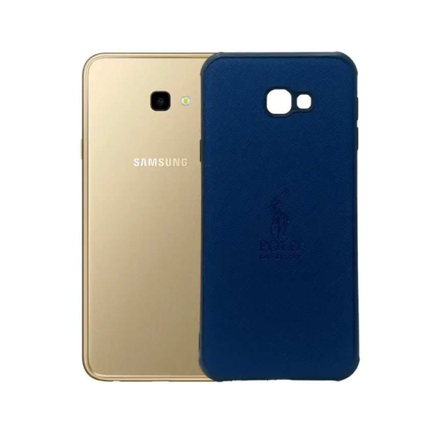 Θήκη Πλάτης Σιλικόνης Απλή για Samsung J415F Galaxy J4 Plus - Χρώμα: Σκούρο Μπλε