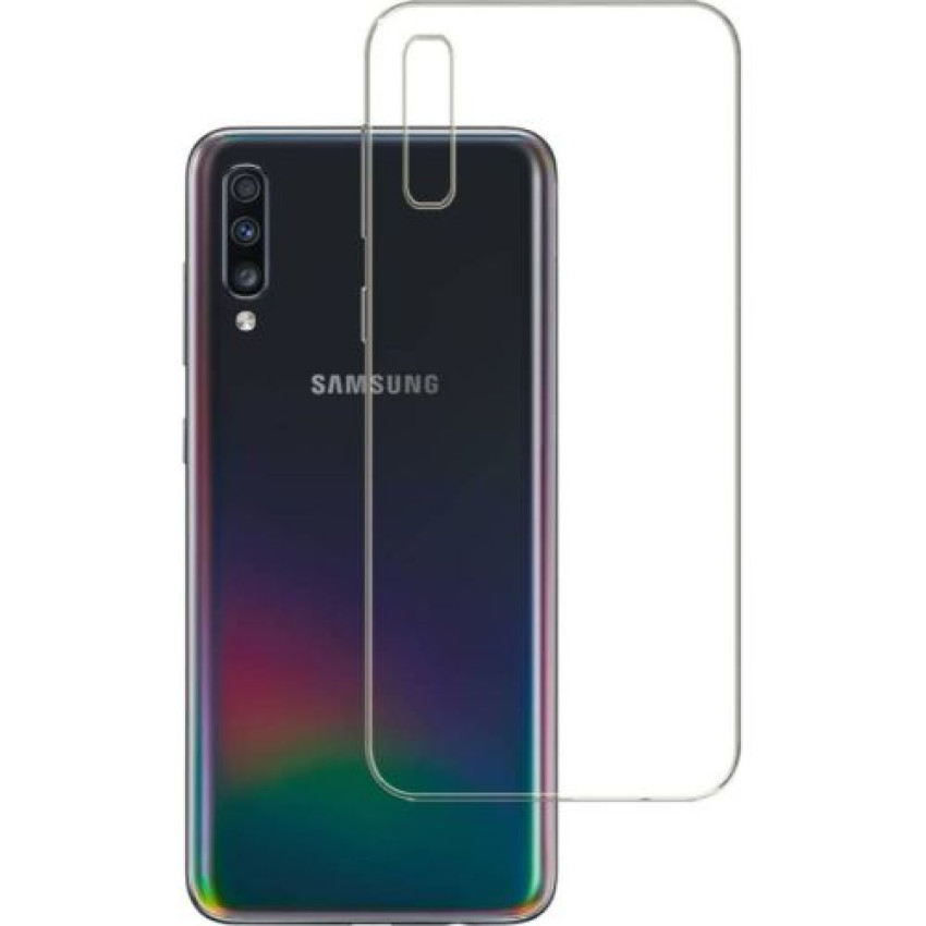 Θήκη Πλάτης Σιλικόνης Απλή για Samsung Galaxy A70 A705F - Χρώμα: Διάφανο