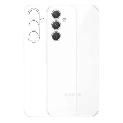Θήκη Πλάτης Σιλικόνης Απλή για Samsung Galaxy S25 - Χρώμα: Διάφανο