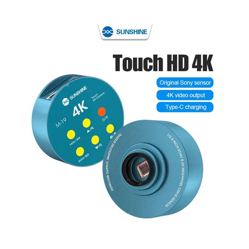RELIFE M-19 Microscope Electronic Camera HDMI HD 4K Industrial Grade Camera/30fps HD Sony Chip Support Photo/video/Udisk Storage
