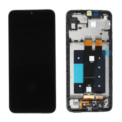 Complete LCD Incell Assembly  With Frame for Samsung Galaxy A14 5G A146B/A146U - Color: Black