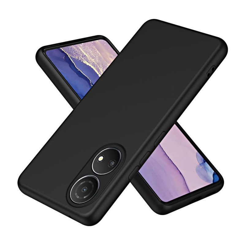 Θήκη Πλάτης Σιλικόνης Soft για Honor X7 - Χρώμα: Μαύρο