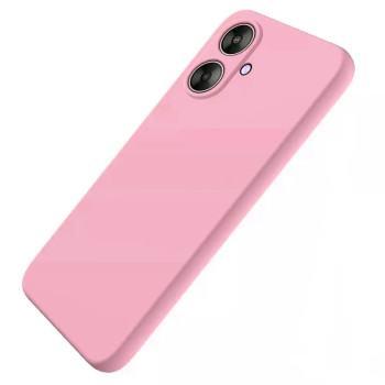 Θήκη Πλάτης Σιλικόνης Soft για Xiaomi Poco M6 - Χρώμα: Ροζ