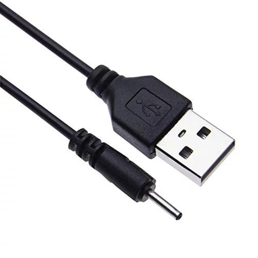 Καλώδιο USB Φόρτισης για Nokia CA-100C 1.38cm - Χρώμα: Μαύρο