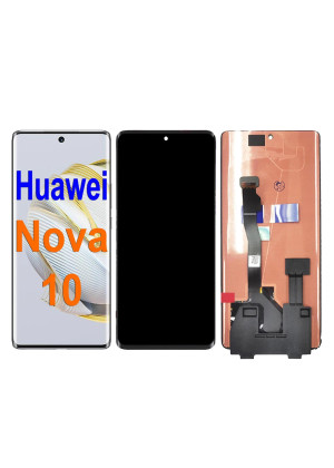 OLED Οθόνη LCD με Μηχανισμό Αφής για Huawei Nova 10 - Χρώμα: Μαύρο