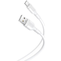 XO-NB212 USB-A to Type-C Cable 2.1A 1m - Color: White