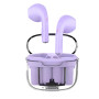 LOL AP01 Ασύρματα Bluetooth Ακουστικά Με Θήκη Φόρτισης True Wireless Stereo Earbuds - Χρώμα: Λιλά