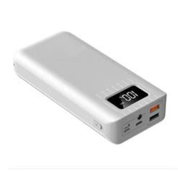 Andowl Q-CD701 PowerBank with 2 USB-A & 2 Θύρες USB-C Ports 40000mAh - Color: White