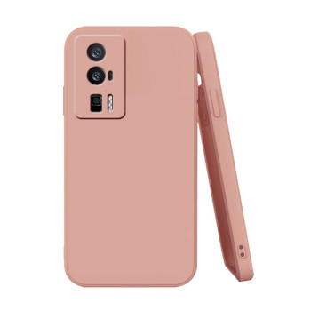 Θήκη Πλάτης Σιλικόνης Soft για Xiaomi Poco F5 Pro - Χρώμα: Απαλό Ρόζ