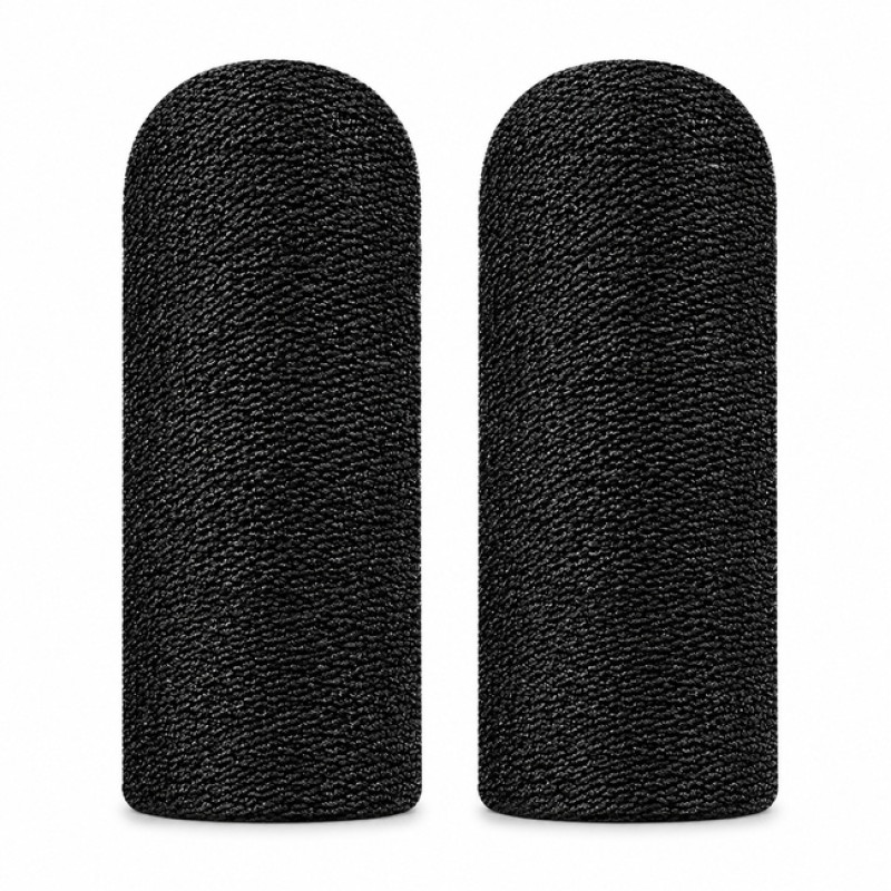 Borofone BG1 Γάντια Δαχτύλων Joystick Mobile Superconducting Fiber Finger Sleeve 2 Τεμάχια Για PUBG - Χρώμα: Mαύρo