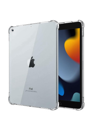 Anti Shock Back Cover Silicone Case for Apple iPad 10.2'' / 10.5'' 2019 - Color: Clear