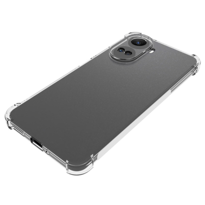 Θήκη Πλάτης Σιλικόνης Anti Shock για Huawei Nova 10 SE - Χρώμα: Διάφανο