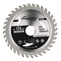 HENMANN CRAFT Wood Cutting Disc Φ125 36 Teeth 011007002