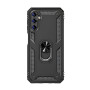 Σκληρή Θήκη Πλάτης Armor με Βάση Στήριξης για Samsung Galaxy A17 - Χρώμα: Μαύρο