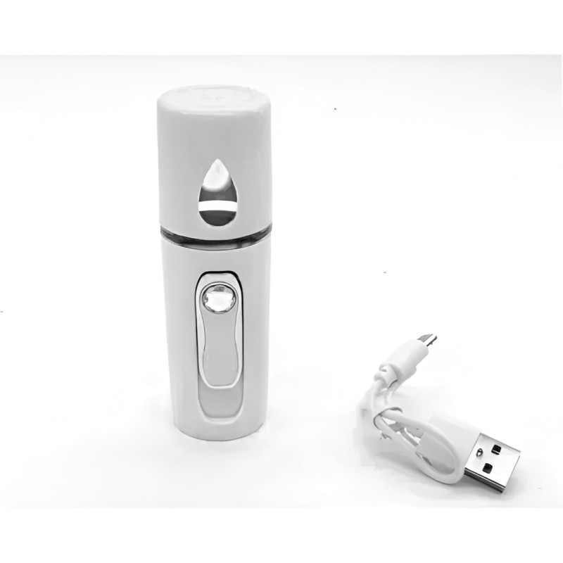 Andowl AO-01 Επαναφορτιζόμενος Νάνο-Ψεκαστήρας Υγρασίας Προσώπου - Χρώμα: Άσπρο