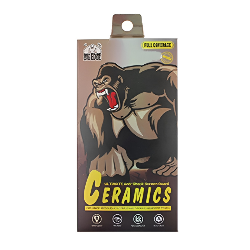 Ceramic Full Cover Full Glue Τζαμάκι Προστασίας Οθόνης για Samsung Galaxy G996F S21 Plus - Χρώμα: Μαύρο Ceramic Full Cover Full Glue Τζαμάκι Προστασίας Οθόνης για Samsung Galaxy G996F S21 Plus - Χρώμα: Μαύρο