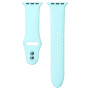 Smoothband Λουράκι Σιλικόνης με Pin για Apple Watch 38 / 40mm - Χρώμα: Γαλάζιο