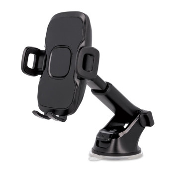 MaXlife MXCH-03 Βάση Κινητού με Βεντούζα για Αυτοκίνητο με Ρυθμιζόμενα Άγκιστρα - Χρώμα: Μαύρο