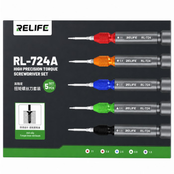 RELIFE RL-724A High Precision Torque Screwdriver 0.6 Tri-Point Tool Phone Rep