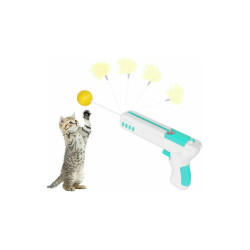 Andowl Q-T194 Παιχνίδι Γάτας Rebound Cat Gun - Χρώμα: Γαλάζιο