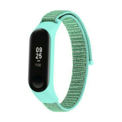 Fabric Strap for Xiaomi Mi Band 5/Mi Smart Band 6 - Color: Turquoise