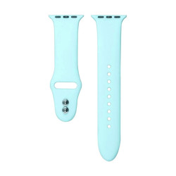 Smoothband Λουράκι Σιλικόνης με Pin για Apple Watch 38 / 40mm - Χρώμα: Γαλάζιο