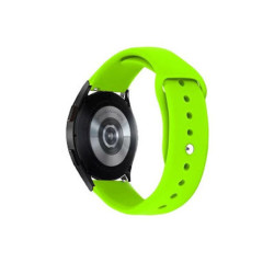 Smoothband Λουράκι Σιλικόνης με Pin για Apple Watch 38 / 40mm - Χρώμα: Λαχανί