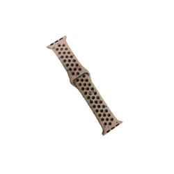 Smoothband Λουράκι Σιλικόνης με Pin & για Apple Watch Ultra 49mm - Χρώμα: Πολύχρωμο Μπεζ