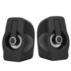 FT-185 Portable USB Speakers - Color: Black