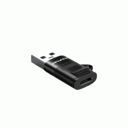 Awei CL-13 Smart Mini USB-A Male To USB-C Female 3.0 Color : Black
