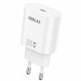 GERLAX GA-43S Φορτιστής Κινητού / Mobile Fast Charger 35W Gan με 1 Θύρα Type-C - Χρώμα: Λευκό