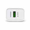 GERLAX GA-19FS 33W Φορτιστής Γρήγορης Φόρτισης LED QC3.0 Turbo Quick Charge 3A με 1x Θύρα USB-A - Χρώμα: Λευκό