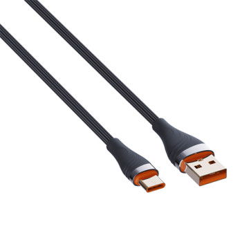 LDNIO LS692 Καλώδιο Φόρτισης & Μεταφοράς Δεδομένων 30W USB-A σε Type-C 2m - Χρώμα: Μαύρο