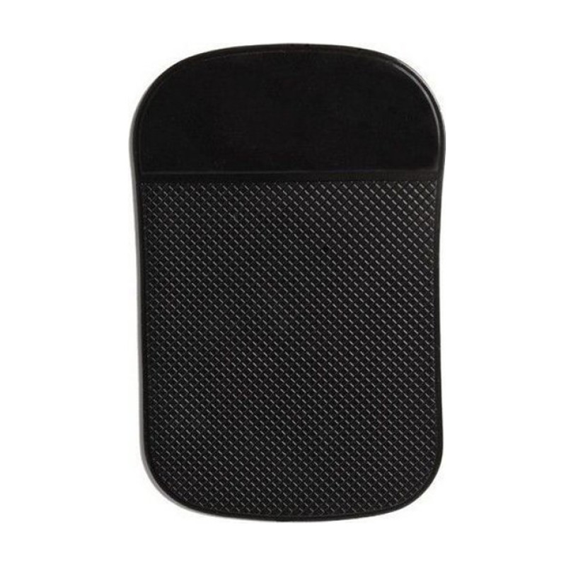 Forever Βάση Κινητού Αυτοκινήτου Anti-Slip Pad με Αντιολισθητική Επιφάνεια 14x9cm - Χρώμα: Μαύρο