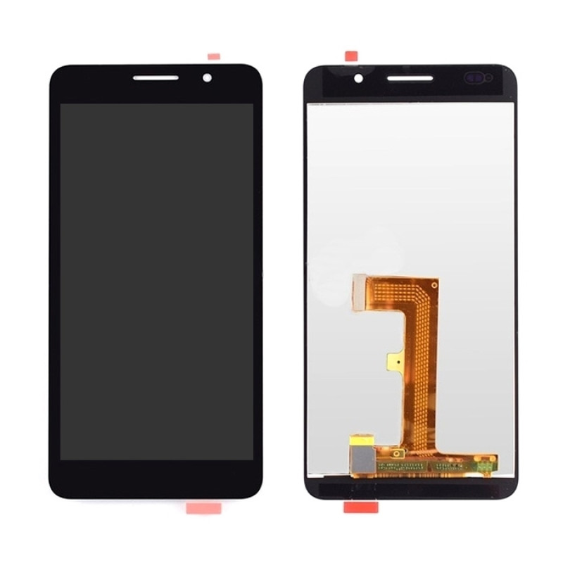 Οθόνη LCD με Μηχανισμό Αφής για Huawei Honor X6A - Χρώμα: Μαύρο