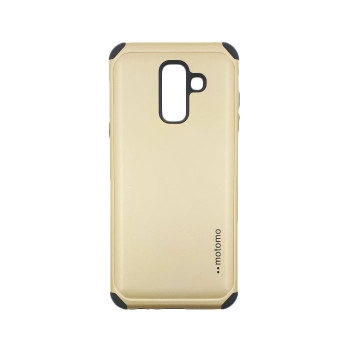Σκληρή Θήκη Πλάτης Motomo για Samsung A605F Galaxy A6 Plus 2018 - Χρώμα: Χρυσό