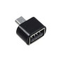 Adapter Micro USB Male to USB-A Female T02 - Color: Black