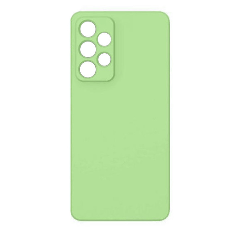 Θήκη Πλάτης Σιλικόνης Soft για Samsung Galaxy A53 - Χρώμα: Απαλό Πράσινο