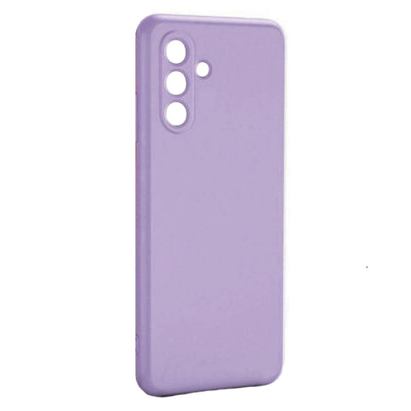 Θήκη Πλάτης Σιλικόνης Soft για Samsung Galaxy A04S - Χρώμα: Λιλά