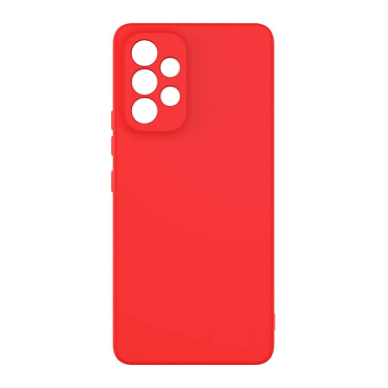 Θήκη Πλάτης Σιλικόνης Soft για Realme 11 Pro / 11 Pro + - Χρώμα: Κόκκινο