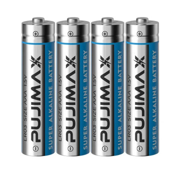 PUJIMAX LR03 Μπαταρία Alkaline 1.5V AAA - 1100mAh (4τμχ) PUJIMAX LR03 Μπαταρία Alkaline 1.5V AAA - 1100mAh (4τμχ)