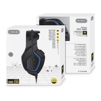 YESPLUS GM-104 Ασύρματα Bluetooth LED Gaming Ακουστικά - Χρώμα: Μαύρο YESPLUS GM-104 Ασύρματα Bluetooth LED Gaming Ακουστικά - Χρώμα: Μαύρο