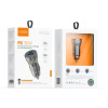VIDVIE CC531 Φορτιστής Αυτοκινήτου με 30W Θύρα USB-A & 18W Θύρα USB Type-C με Καλώδιο Type-C - Χρώμα: Καφέ