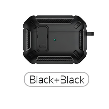 Cotetci AP-61 Mecha1 Προστατευτική Θήκη Ακουστικά για Apple AirPods 3 - Χρώμα: Μαύρο Cotetci AP-61 Mecha1 Προστατευτική Θήκη Ακουστικά για Apple AirPods 3 - Χρώμα: Μαύρο