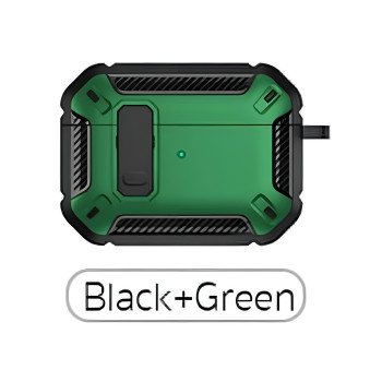 Cotetci AP-61 Mecha1 Προστατευτική Θήκη Ακουστικά για Apple AirPods 3 - Χρώμα: Πράσινο Cotetci AP-61 Mecha1 Προστατευτική Θήκη Ακουστικά για Apple AirPods 3 - Χρώμα: Πράσινο